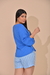 Blusa Flora Azul na internet