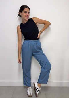 Calça Reta Denim na internet