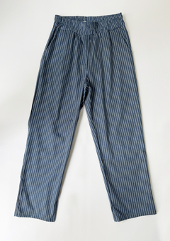 Calça Reta Denim Listrado - loja online