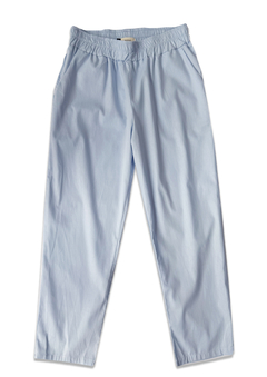 Calça Reta Azul Algodão - loja online