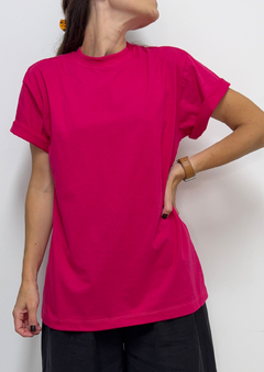 Maxi T-Shirt Magenta Vibe - loja online