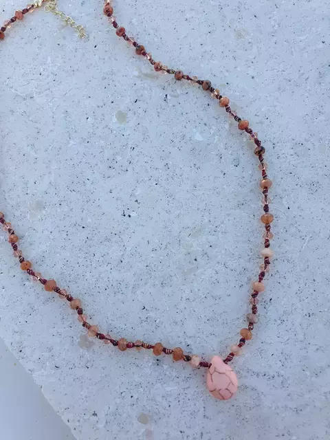 COLLAR NARDA PINK - comprar online
