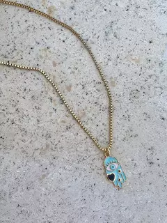 COLLAR BLUE LIGTH - JOYAS EURO