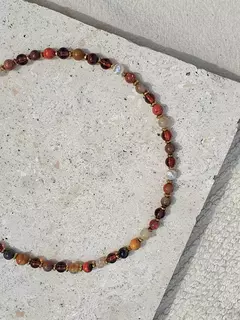 COLLAR MANIKA OJO DE TIGRE