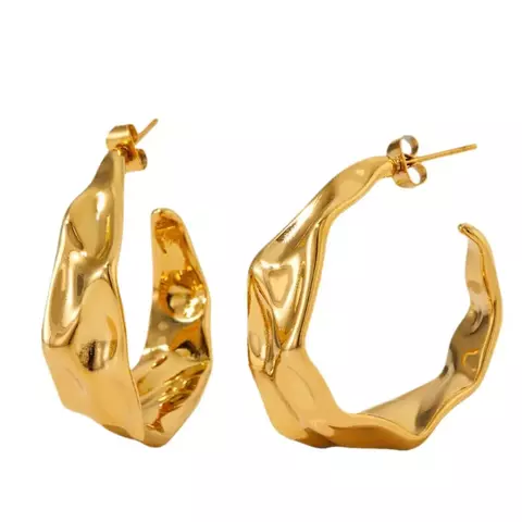 AROS ARGOLLAS AMIRA DORADO - comprar online