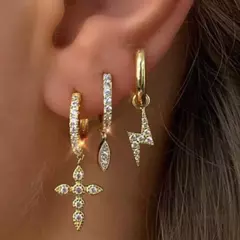 AROS LUXE DORADO - JOYAS EURO