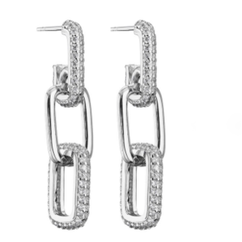 AROS BUDAPEST PLATEADO - comprar online