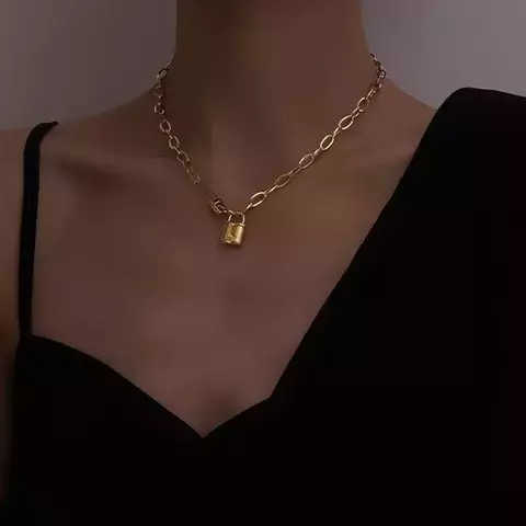COLLAR SHALLOW GOLD - comprar online