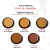 Maquillaje presentación mini "Tono 11" Dark Brown - DANIELA&PABBA COSMÉTICOS NATURALES