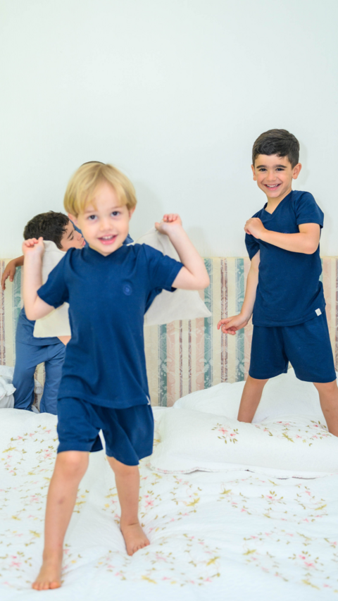 PIJAMA LE BASIQUE AZUL INFINITO - comprar online