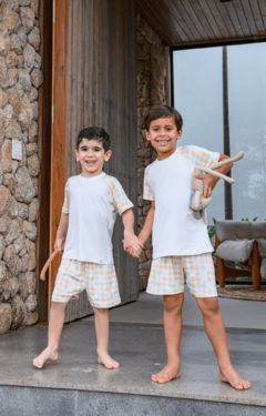 PIJAMA JONY QUADRICULADO