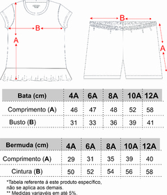 Imagem do PIJAMA BRANCO SUTILEZA