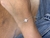 PULSEIRA TREVO CRAVEJADA - PRATA925