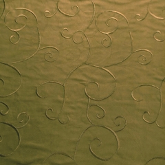 Suede Bordado P/ Almofadas, Pufes, Bolsas, Artesanatos 4 Mts - Tecidos Casa Cumer