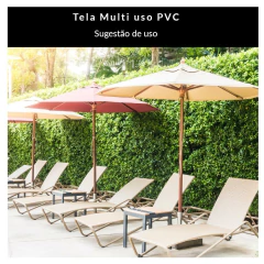 Tela Pvc P/ Pergolado - Cobre 1,40 m² - Marrom - Tecidos Casa Cumer