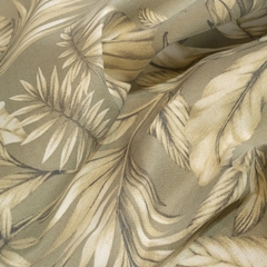 TECIDO IMPERMEÁVEL ESTAMPADO MÁLAGA 10 FOLHAS BEGE - comprar online