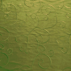 Suede Bordado P/ Almofadas, Pufes, Bolsas, Artesanatos 4 Mts