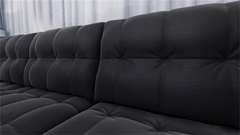 TECIDO VELUDO PAVIA 15 PRETO - loja online