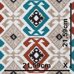 TECIDO VELUDO ESTAMPADO TREVISO-01 - loja online