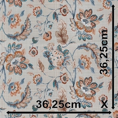 TECIDO VELUDO ESTAMPADO TREVISO-03 - loja online