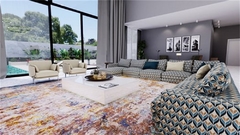 TECIDO VELUDO ESTAMPADO TREVISO-12 - comprar online