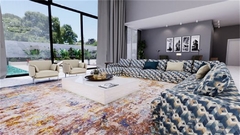 TECIDO VELUDO ESTAMPADO TREVISO-13 - comprar online