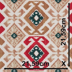 TECIDO VELUDO ESTAMPADO TREVISO-16 - loja online