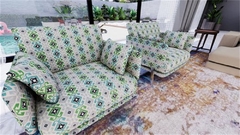 TECIDO VELUDO ESTAMPADO TREVISO-19 - Tecidos Casa Cumer