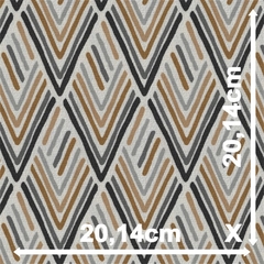 TECIDO VELUDO ESTAMPADO TREVISO-21 - loja online