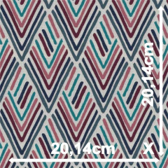TECIDO VELUDO ESTAMPADO TREVISO-32 - loja online