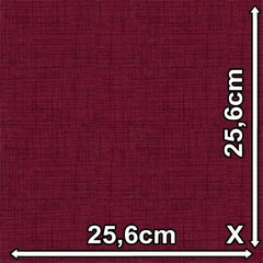 TECIDO IMPERMEÁVEL ASTURIAS 106 LINHO VERMELHO - loja online