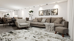 TECIDO ECO 11 SUSTENTAVEL LISO CAQUI - comprar online