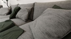 TECIDO ECO 38 JACQUARD LINHO CAQUI - Tecidos Casa Cumer
