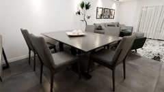 Imagem do TECIDO ECO 38 JACQUARD LINHO CAQUI