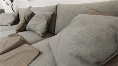 TECIDO ECO 39 JACQUARD LINHO GELO - Tecidos Casa Cumer