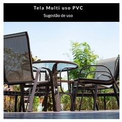 TELA SLING PARA CADEIRAS E ESPREGUIÇADEIRAS CINZA - 4 MTS - comprar online