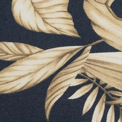 TECIDO IMPERMEÁVEL ESTAMPADO MÁLAGA 02 FOLHAS AZUL na internet