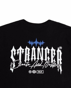 Camiseta Stranger Trap Letters (Preta) - Hype store