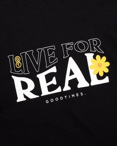 Camiseta Básica For Real Good Times Preta - comprar online