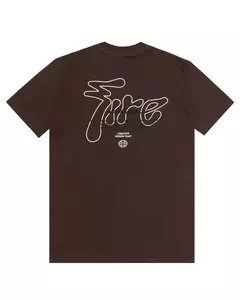 Camiseta Básica Fire Graff Star Letters (Marrom) (GG) - comprar online