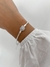 PULSEIRA BERLOQUES CORAÇÃO CRAVEJADO - PRATA 925