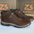 Bota Coturno Zebu Masculino Tratorado Em Couro 56210 - Lesantini