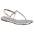Sandália Rasteira Feminino Beira Rio Conforto Metalizada 8384.769.30953 - loja online