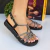 Imagem do Sandália Papete Flatform Feminina Moleca Strass Brilhos 5490.231.31657