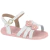 Sandália Papete Molekinha Bebê Flores 2743.102.14187