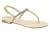 Sandália Rasteira Feminina Metalizada Brilhos Beira Rio 8263.872.27073 - comprar online