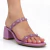 Tamanco Feminino Suzana Santos Salto Bloco Tiras Vinil 4109.71879 - comprar online
