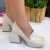 Sapato Scarpin Feminino Salto Bloco Meia Pata Suzana Santos 4266.78975 - Lesantini