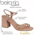 Sandália Feminina Beira Rio Elástico Salto Bloco Conforto 8436.213.24227 - Lesantini