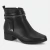 Imagem do Bota Feminina Moleca Zíper Salto Baixo Cano Curto Strass 5346.103.27596